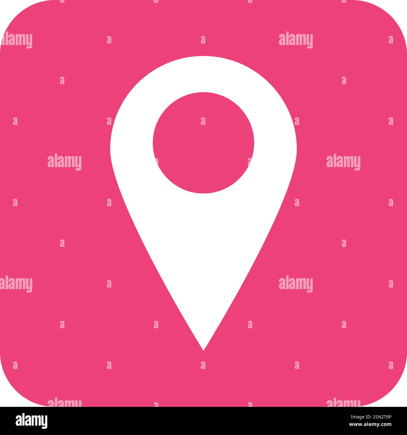 Location Vector Icon Design Illustration Stock Vector
