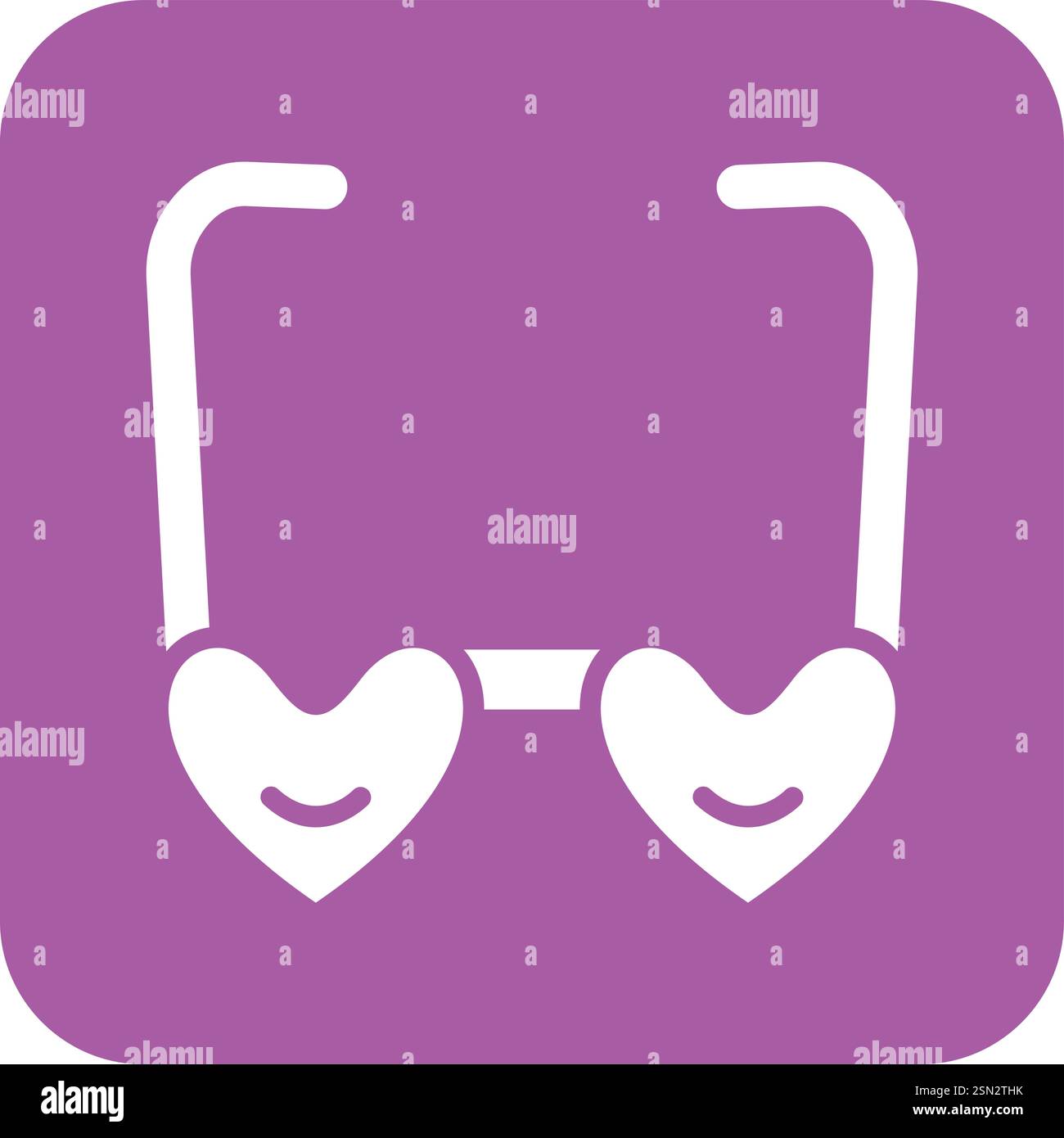 Glasses Vector Icon Design Illustration Stock Vector