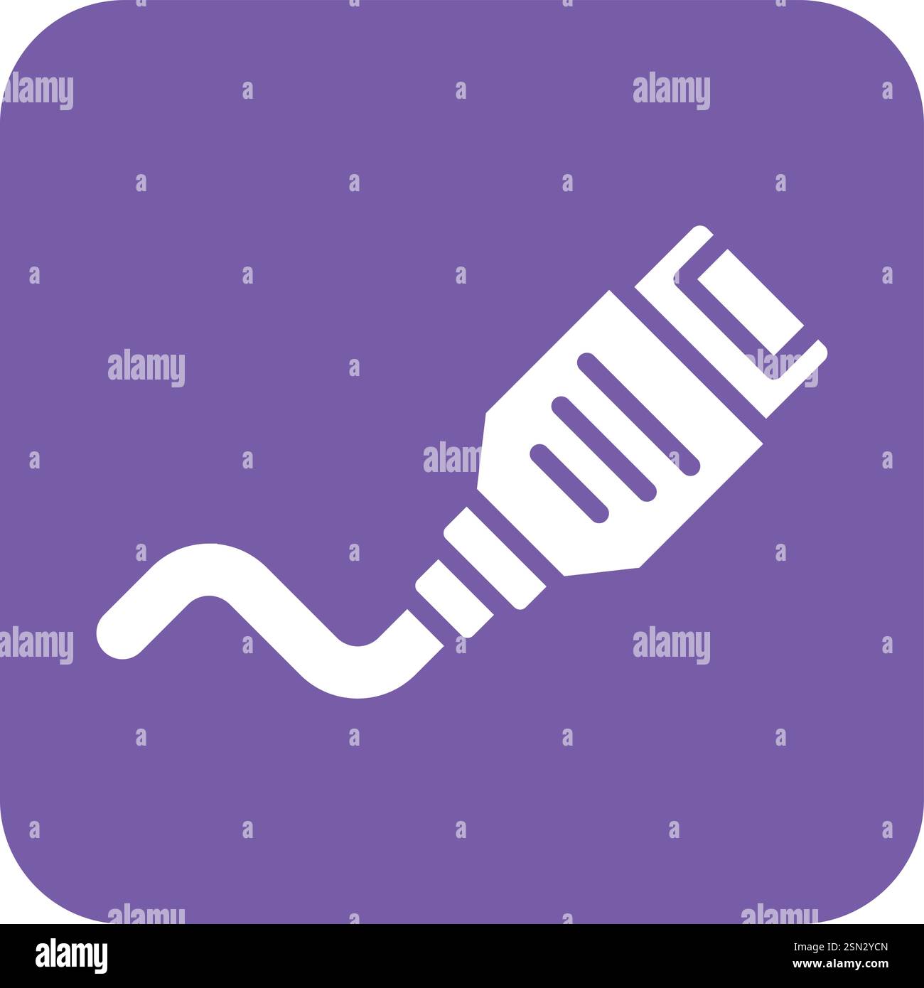 Ethernet Vector Icon Design Illustration Stock Vector