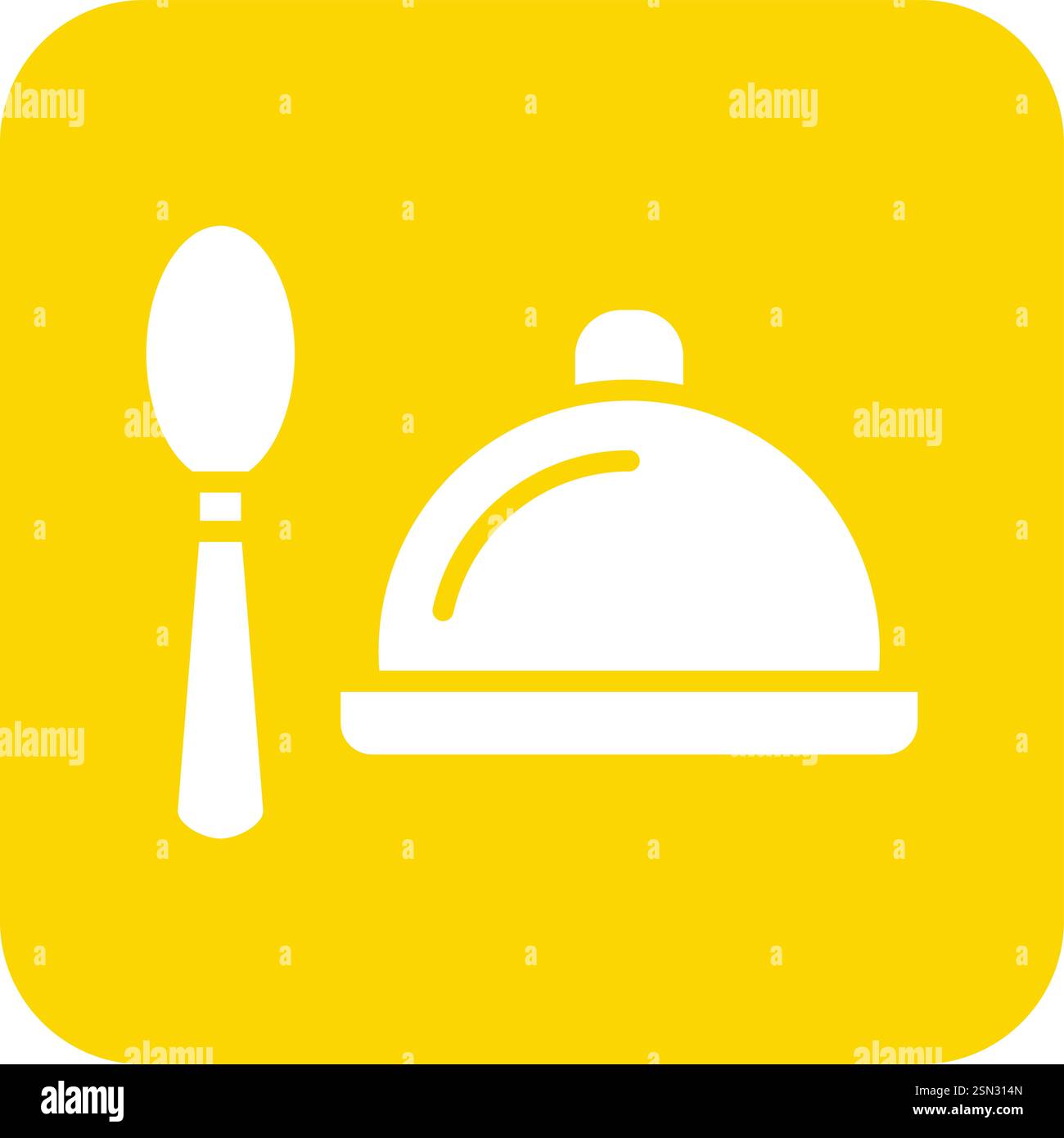 Restaurant Vector Icon Design Illustration Stock Vector