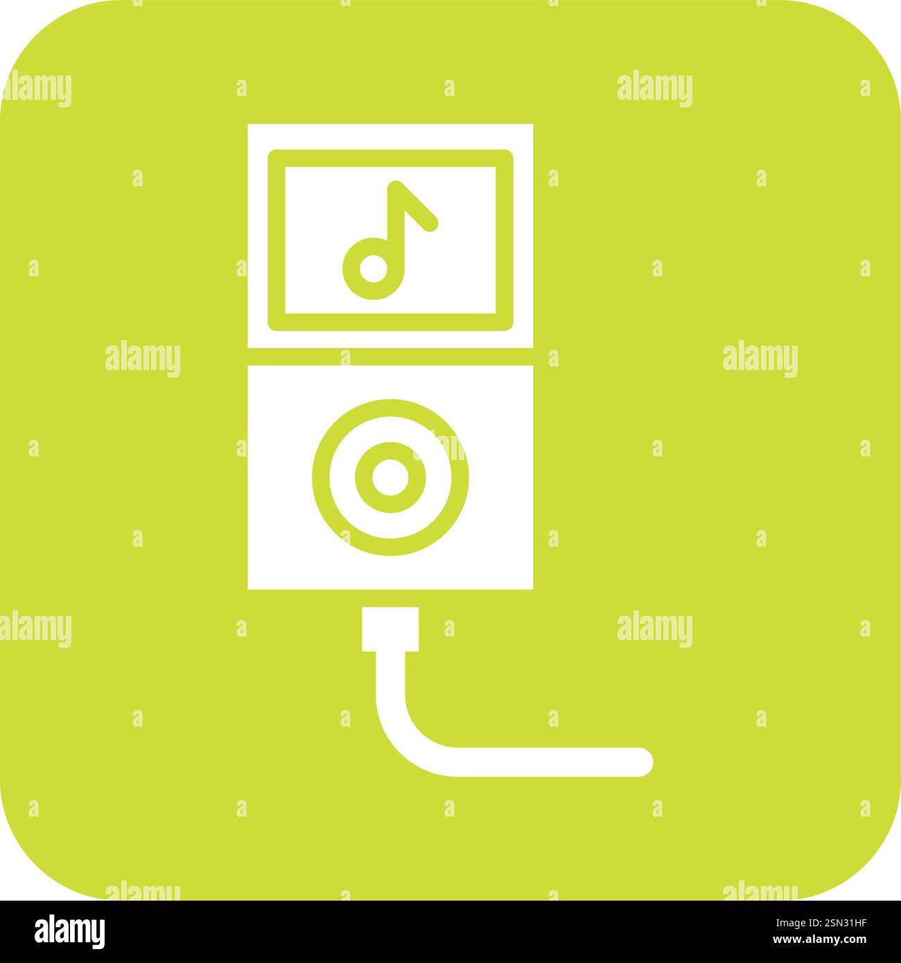 Music Vector Icon Design Illustration Stock Vector