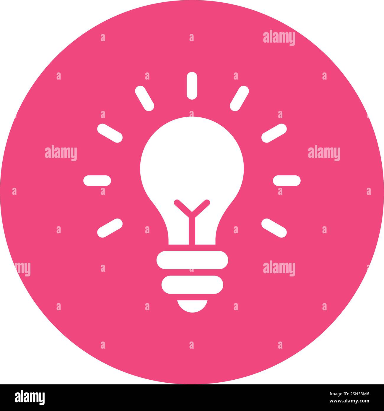 Bulb Vector Icon Design Illustration Stock Vector