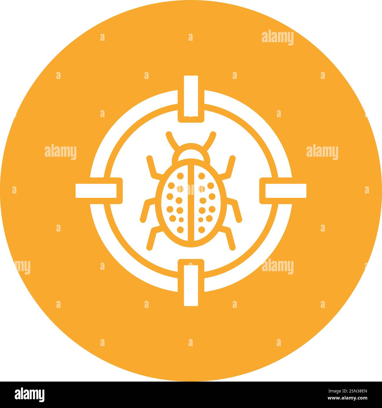 Target Vector Icon Design Illustration Stock Vector