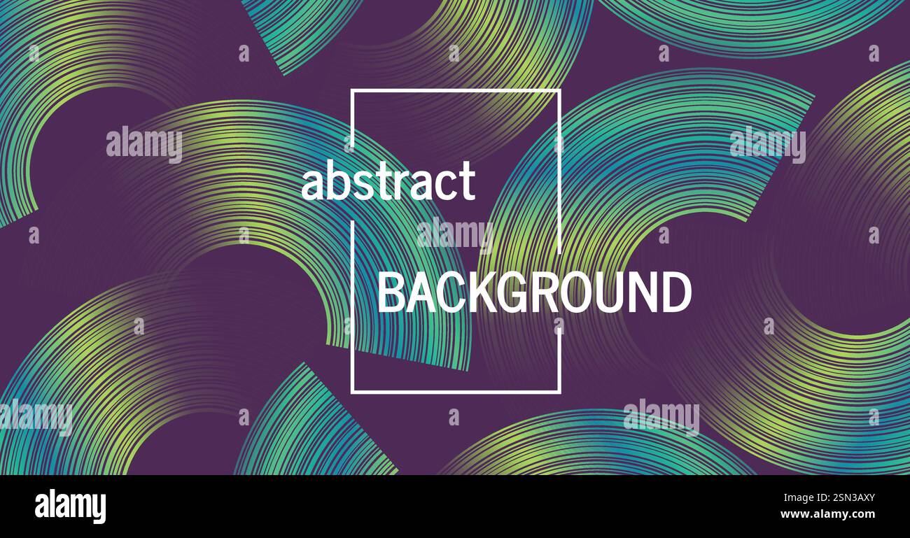 Trendy geometric background with abstract circles shapes. Futuristic ...