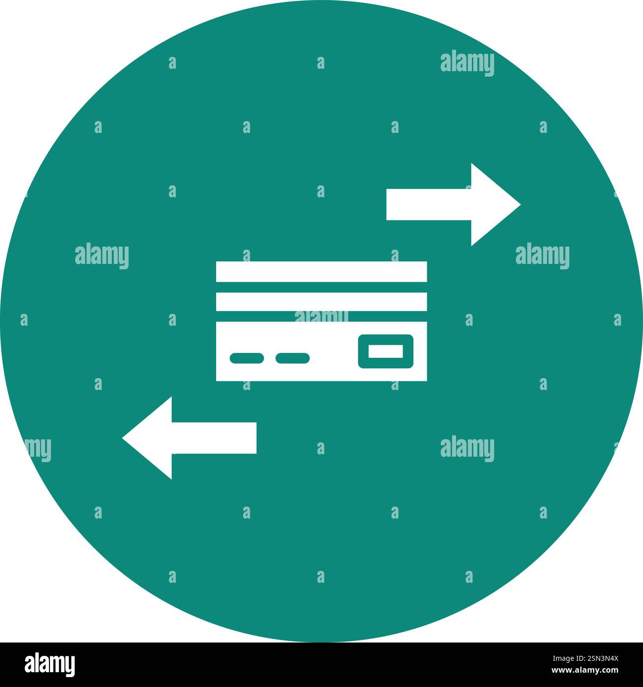 Transaction Vector Icon Design Illustration Stock Vector