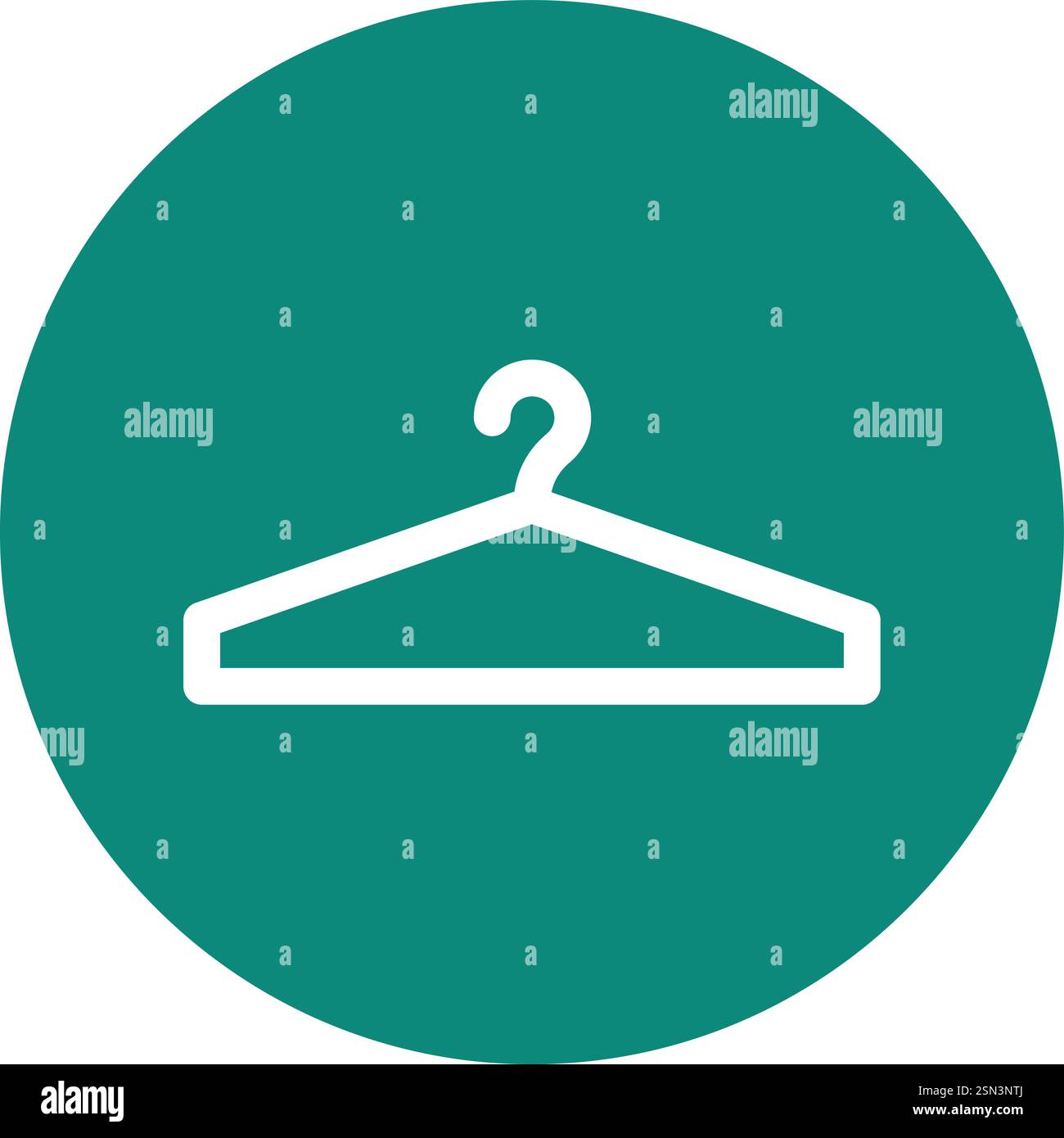 Hanger Vector Icon Design Illustration Stock Vector