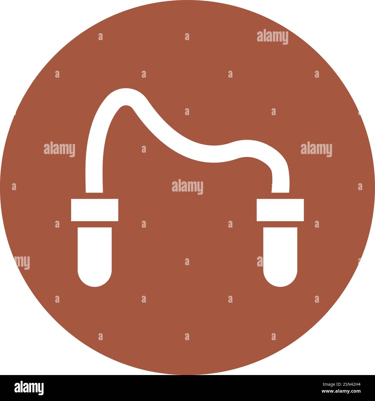 Jumping rope Vector Icon Design Illustration Stock Vector Image & Art ...