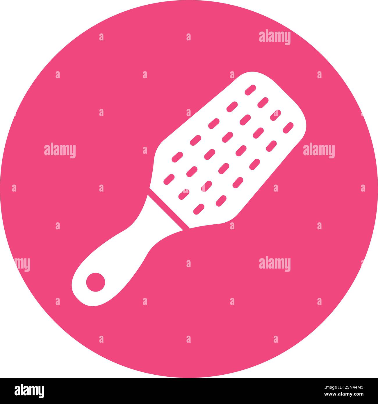 Hair brush Vector Icon Design Illustration Stock Vector