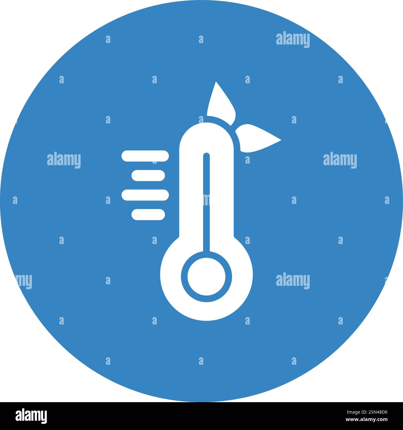 Thermometer Vector Icon Design Illustration Stock Vector