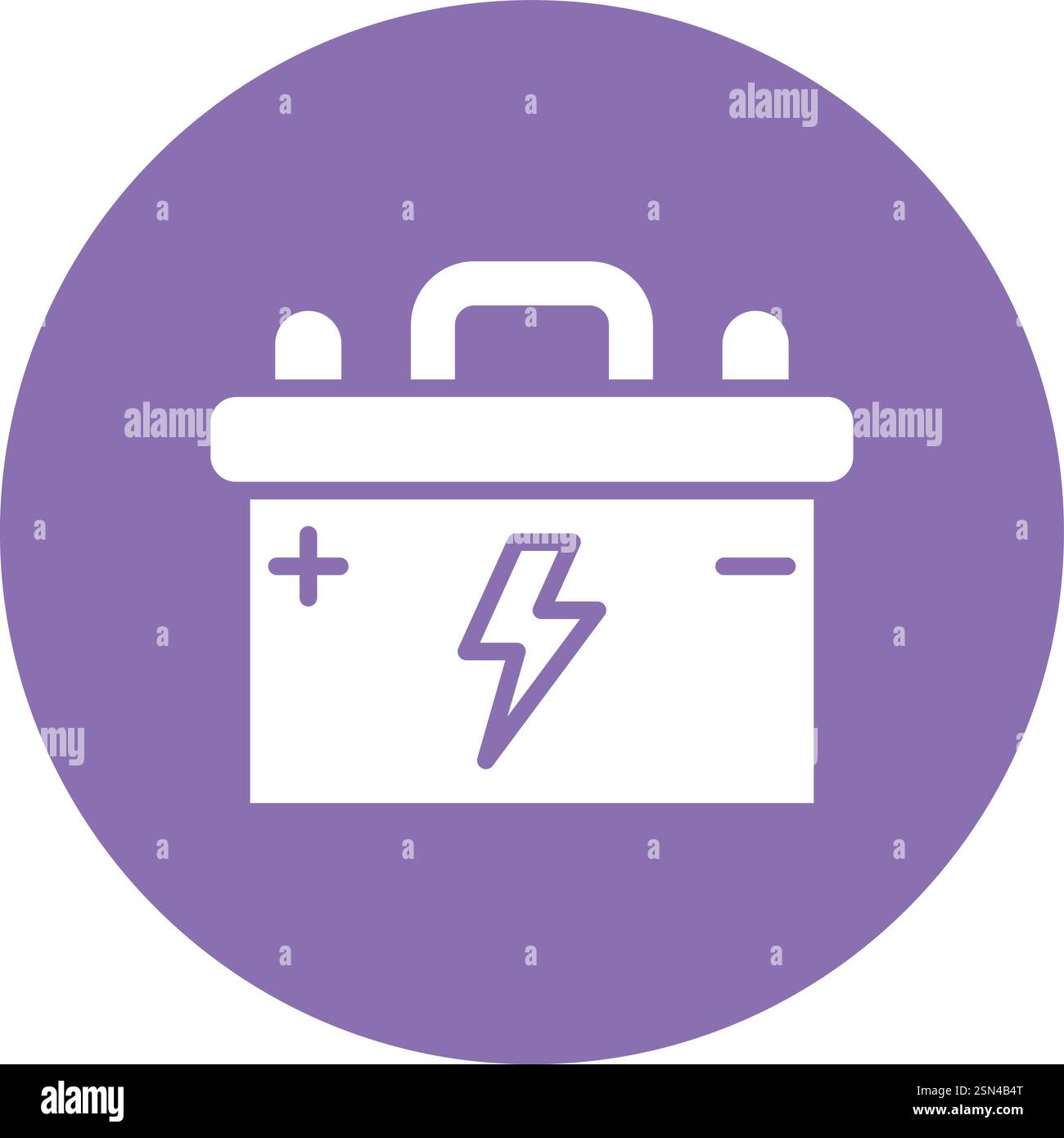 Battery Vector Icon Design Illustration Stock Vector