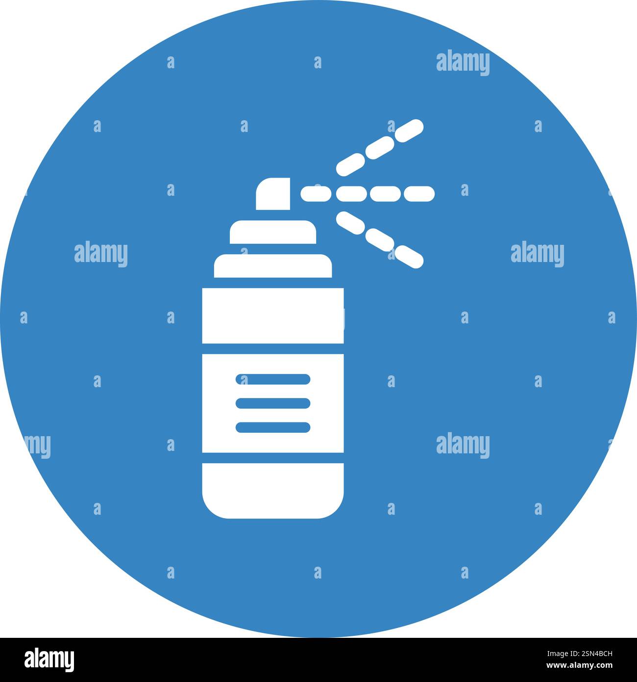 Paint spray Vector Icon Design Illustration Stock Vector