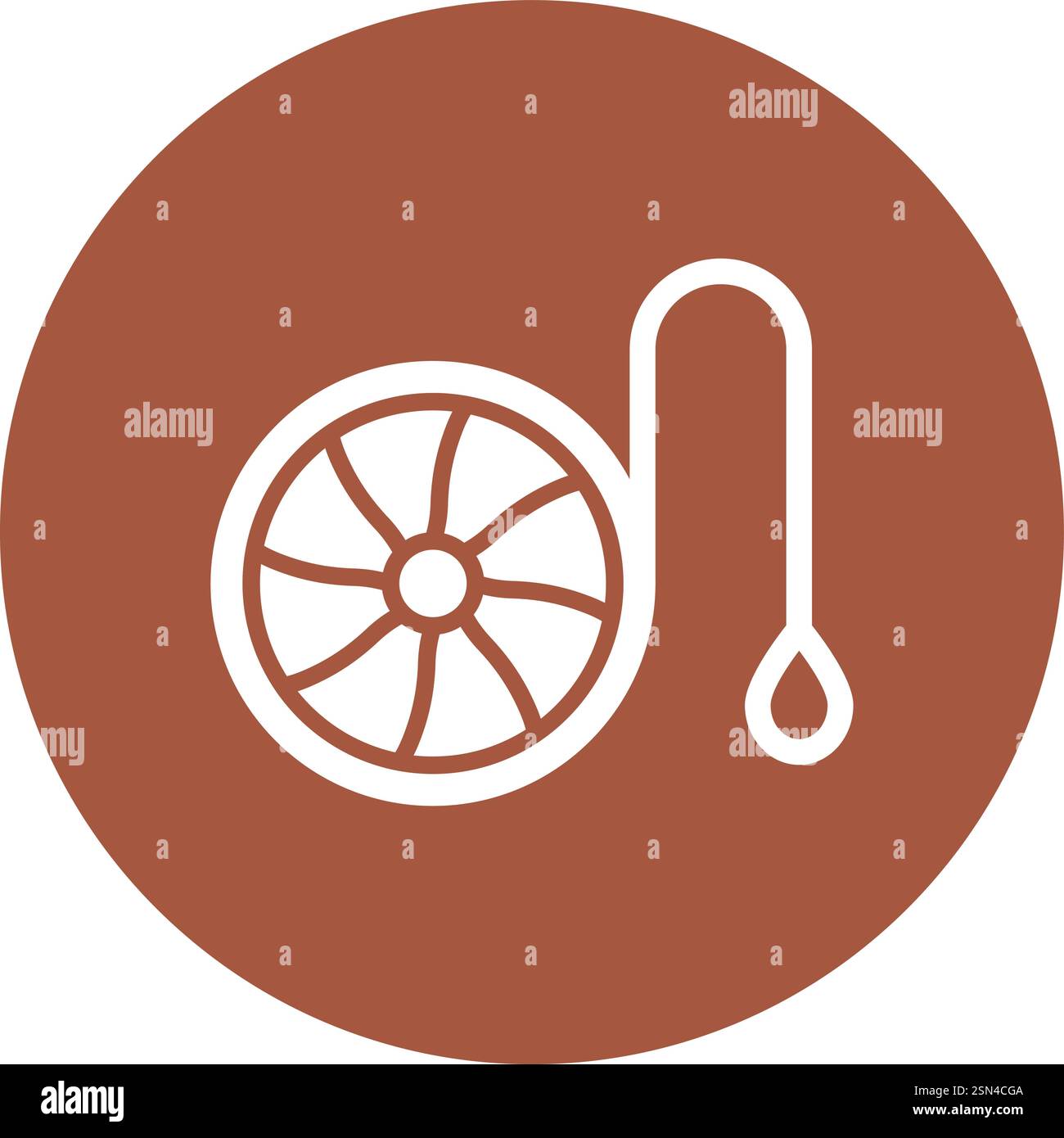 yoyo Vector Icon Design Illustration Stock Vector