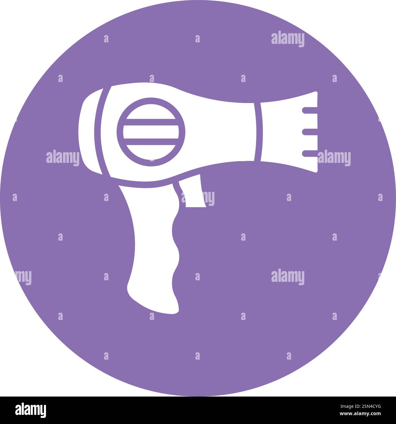 Hair dryer Vector Icon Design Illustration Stock Vector