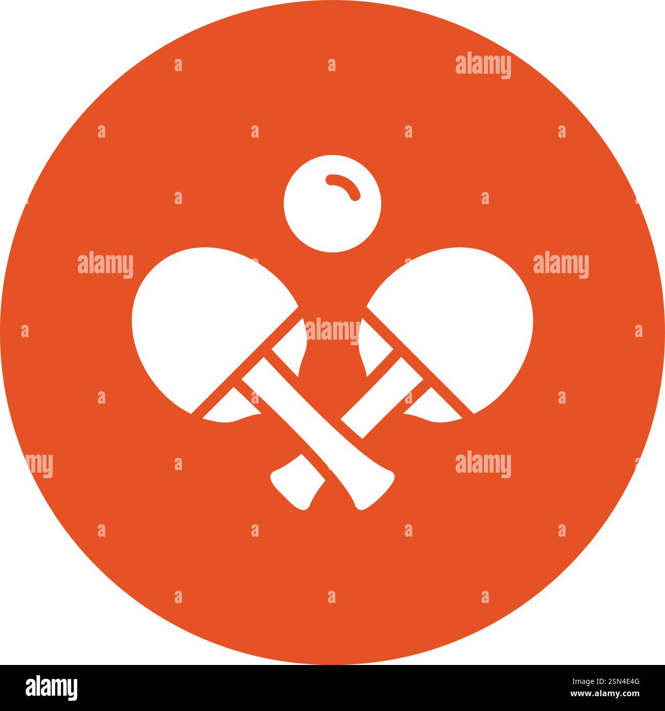 Table tennis Vector Icon Design Illustration Stock Vector
