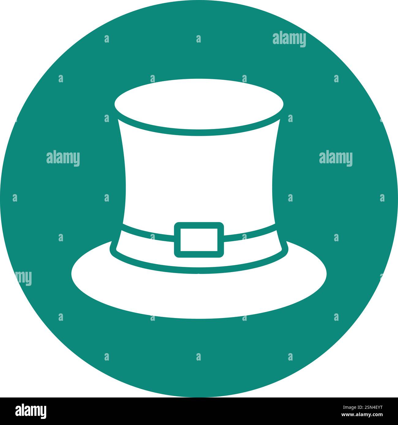 Magic hat Vector Icon Design Illustration Stock Vector