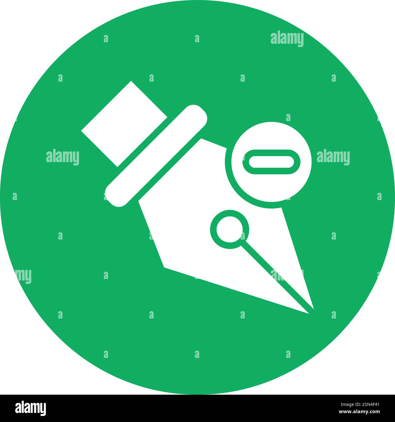 Delete anchor Vector Icon Design Illustration Stock Vector