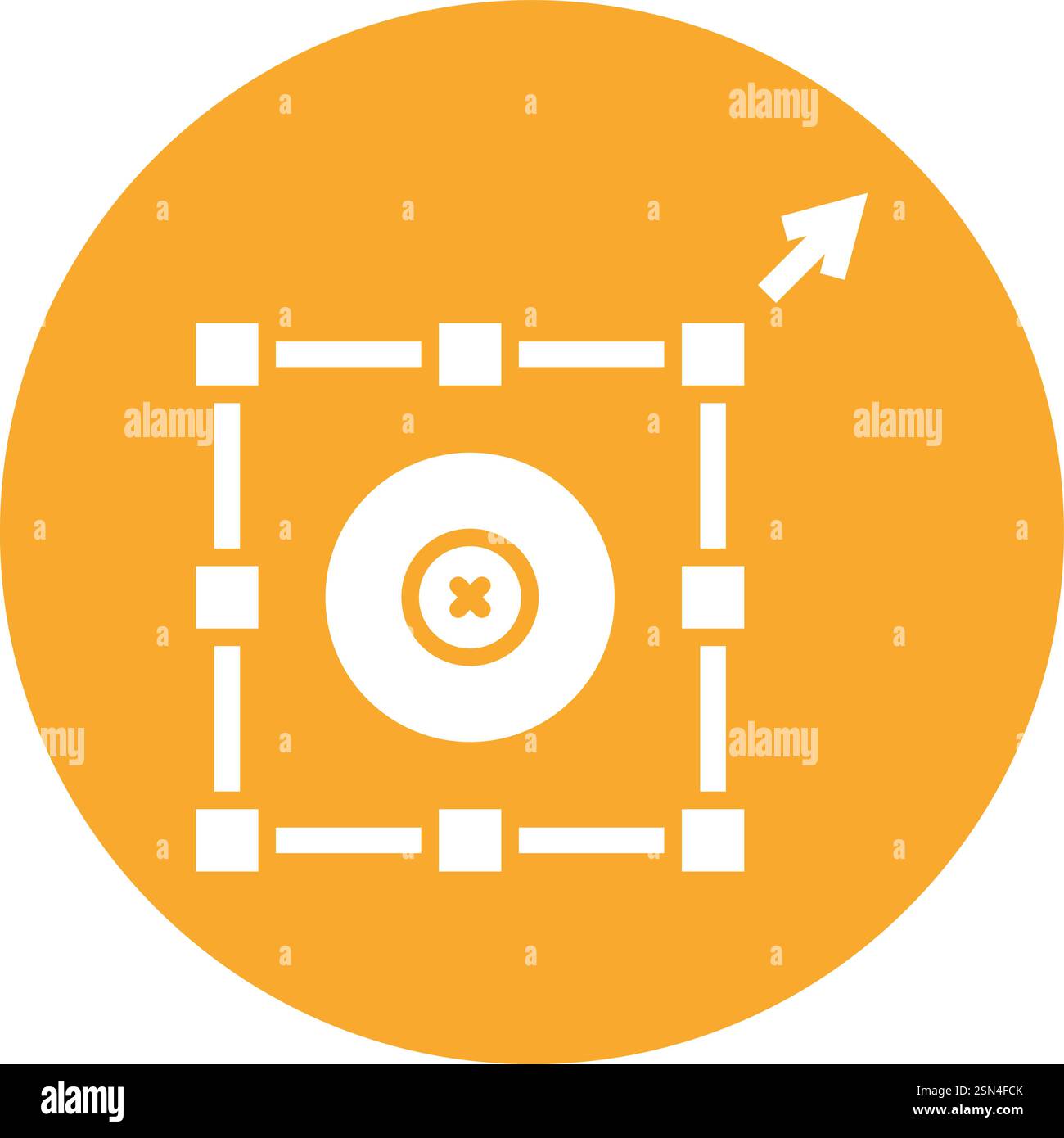 Resize option Vector Icon Design Illustration Stock Vector