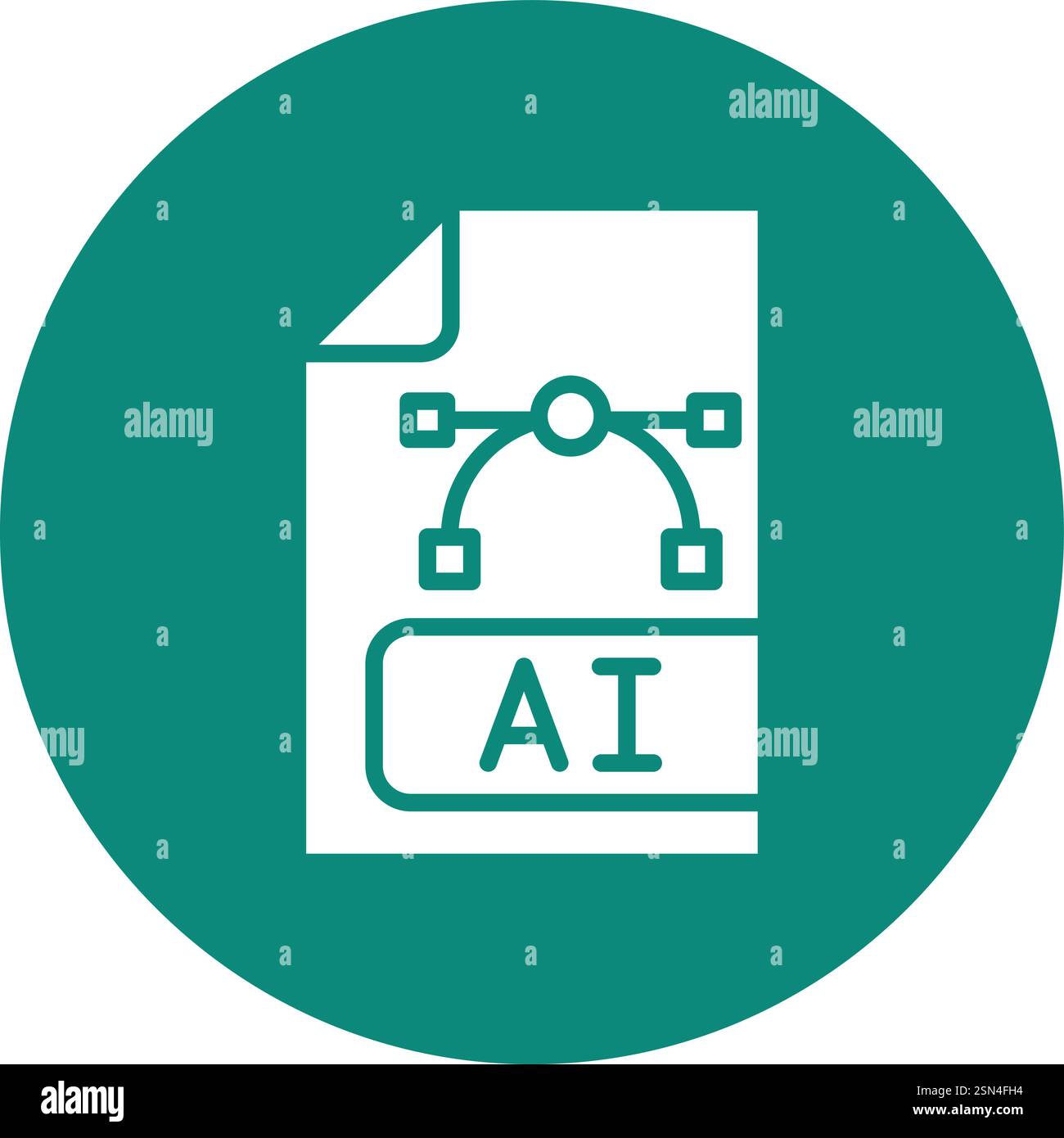 Ai file Vector Icon Design Illustration Stock Vector