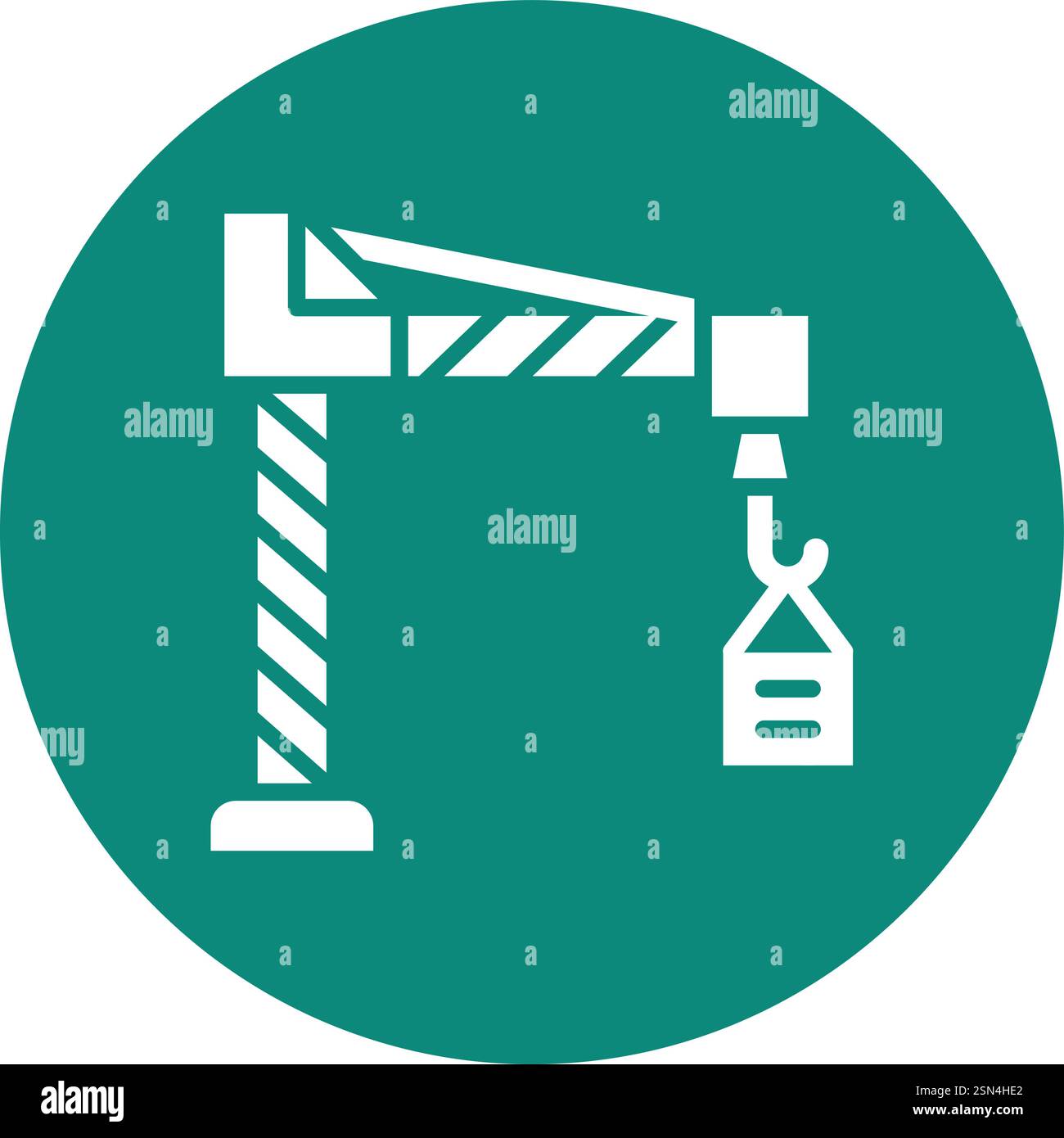 Construction Vector Icon Design Illustration Stock Vector
