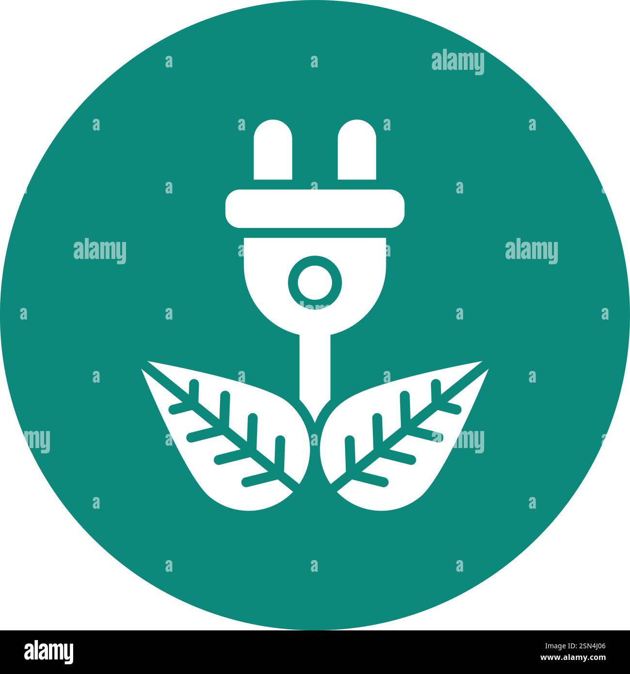 Power plug Vector Icon Design Illustration Stock Vector