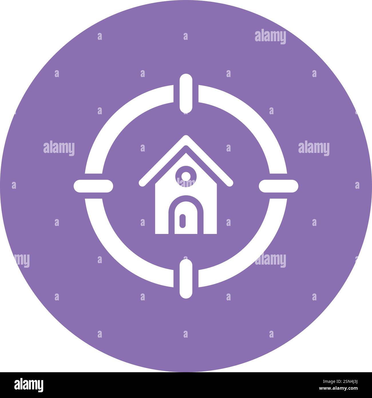 Target Vector Icon Design Illustration Stock Vector