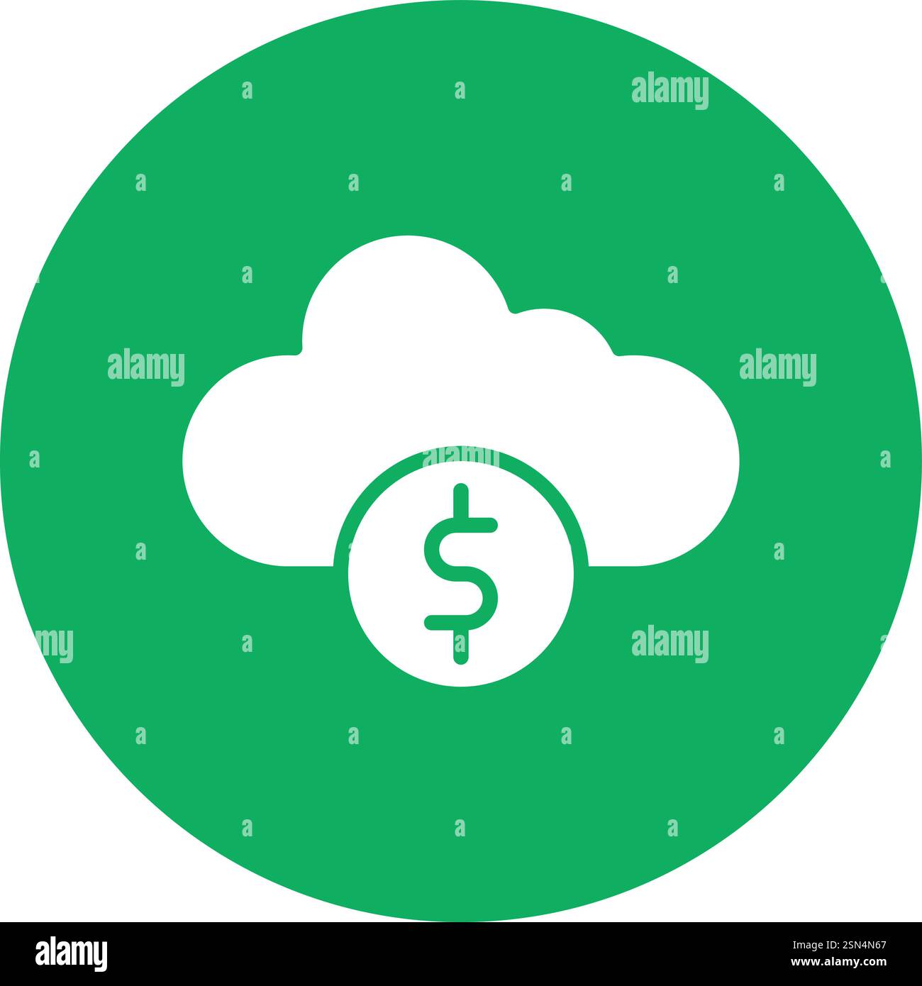 Coin Vector Icon Design Illustration Stock Vector