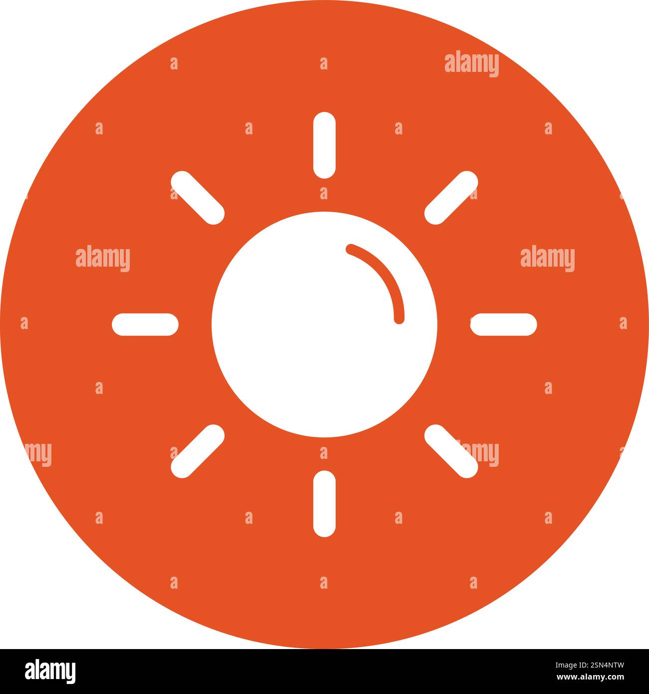 Sun Vector Icon Design Illustration Stock Vector Image & Art - Alamy