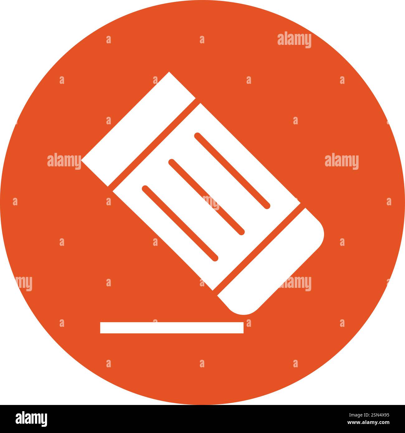 Eraser tool Vector Icon Design Illustration Stock Vector