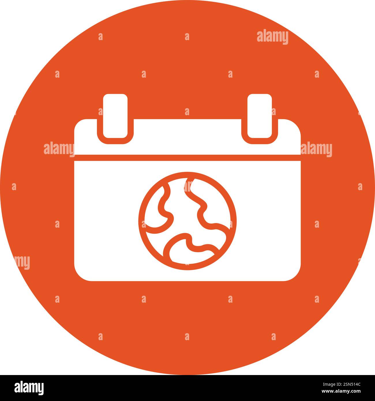 Earth day Vector Icon Design Illustration Stock Vector