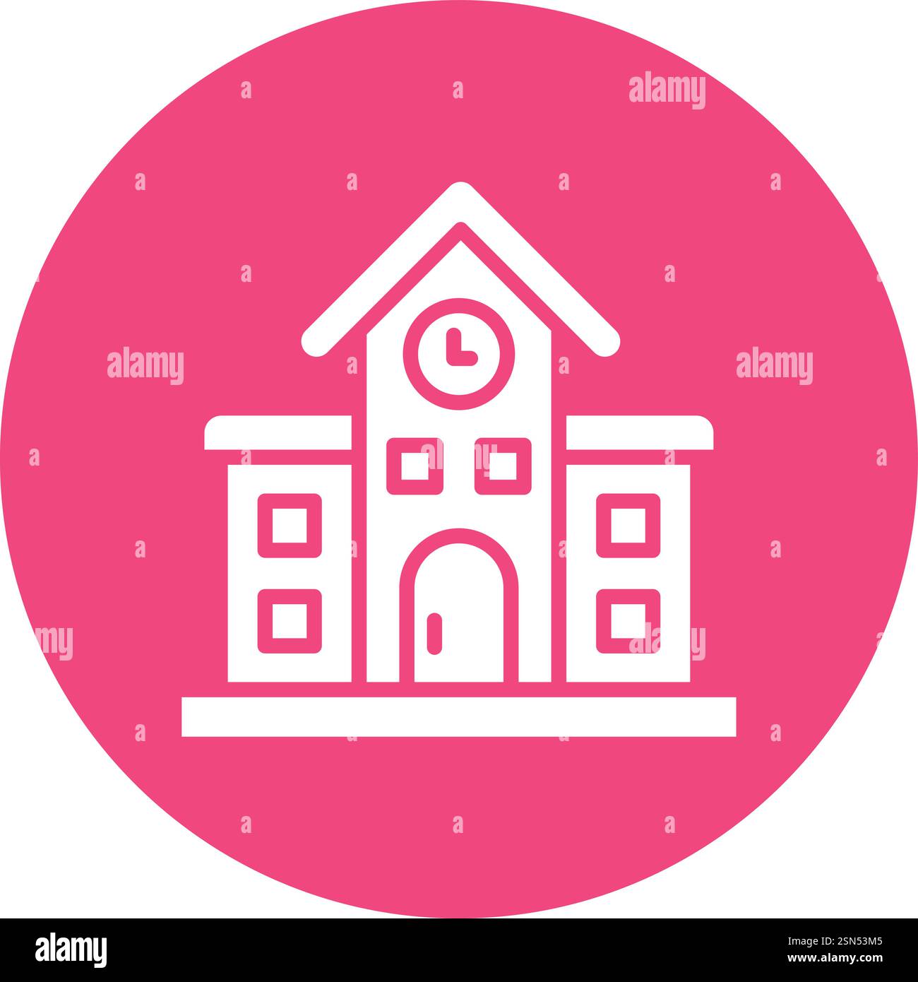 Railway station Vector Icon Design Illustration Stock Vector