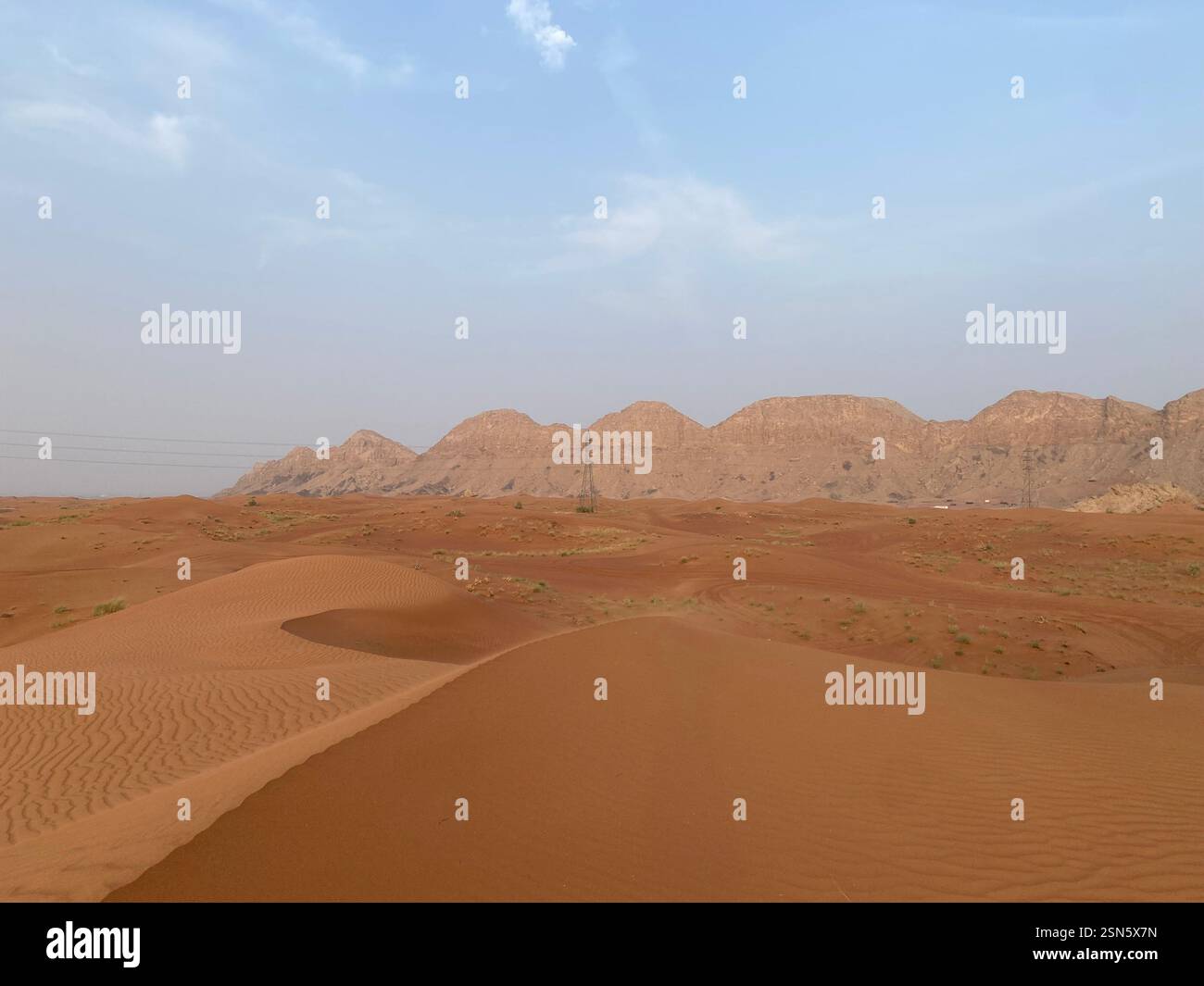 Sand Dunes - Smartphone Captured Stock Image