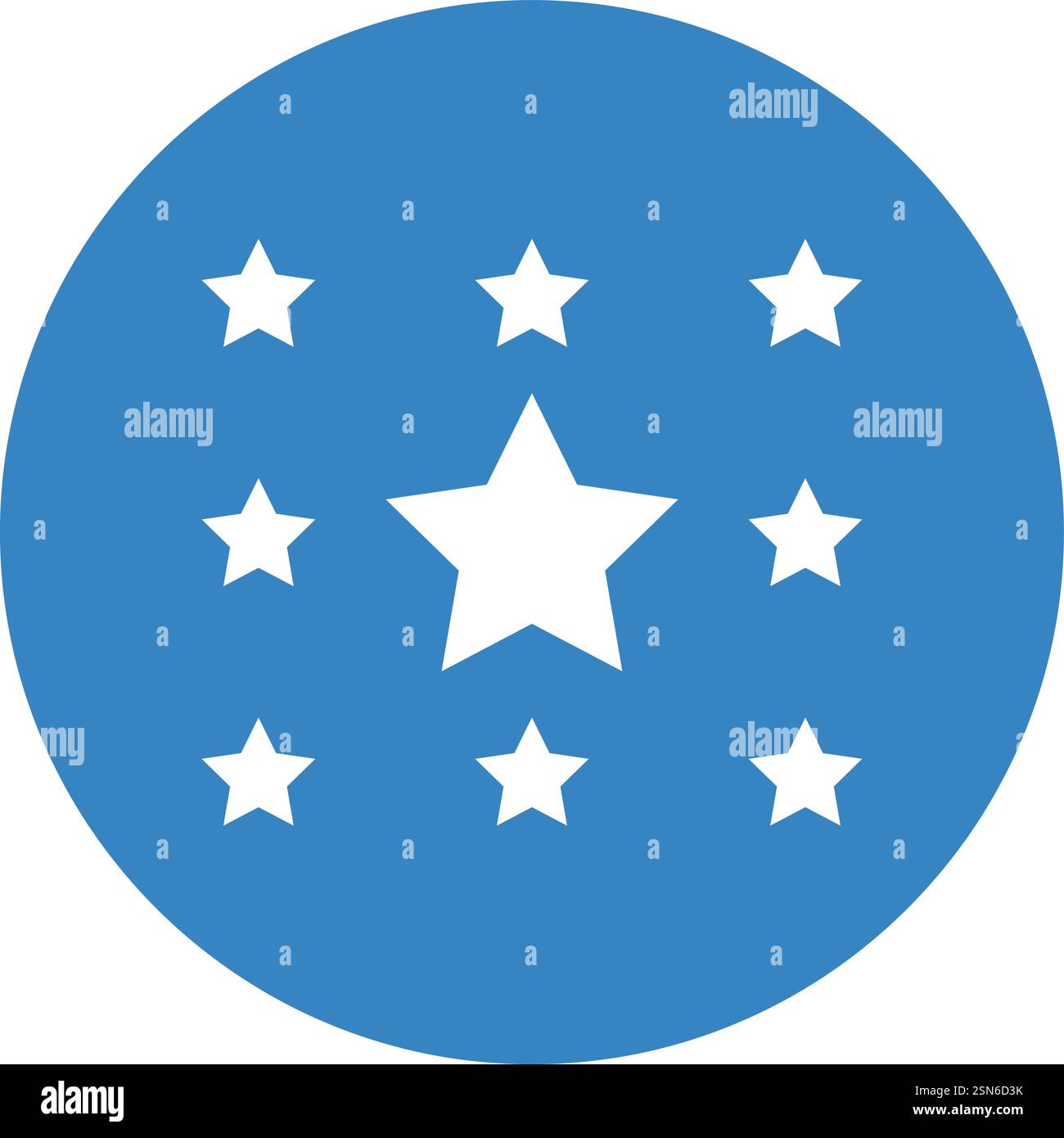 Star Vector Icon Design Illustration Stock Vector