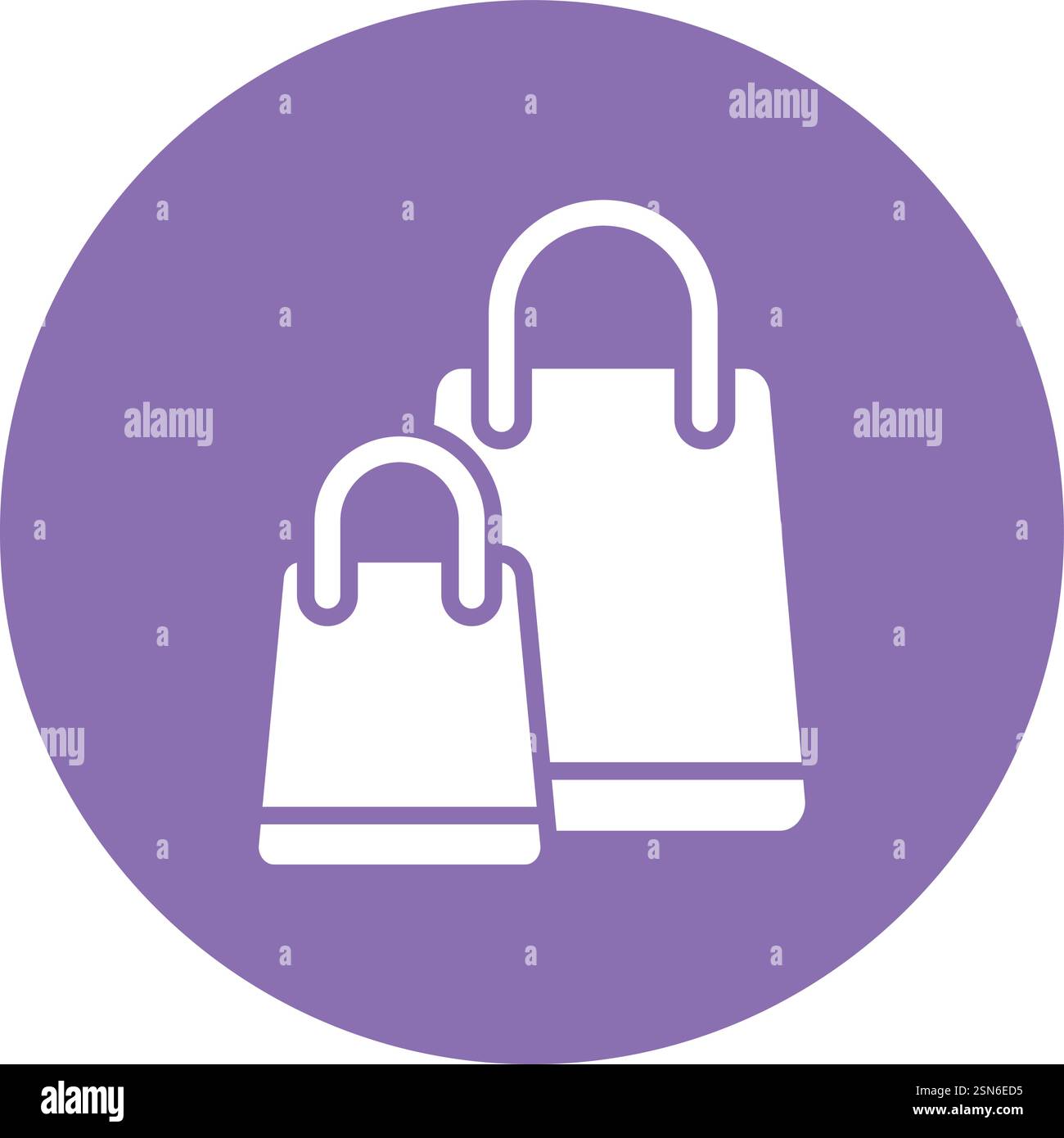 Shopping bag Vector Icon Design Illustration Stock Vector