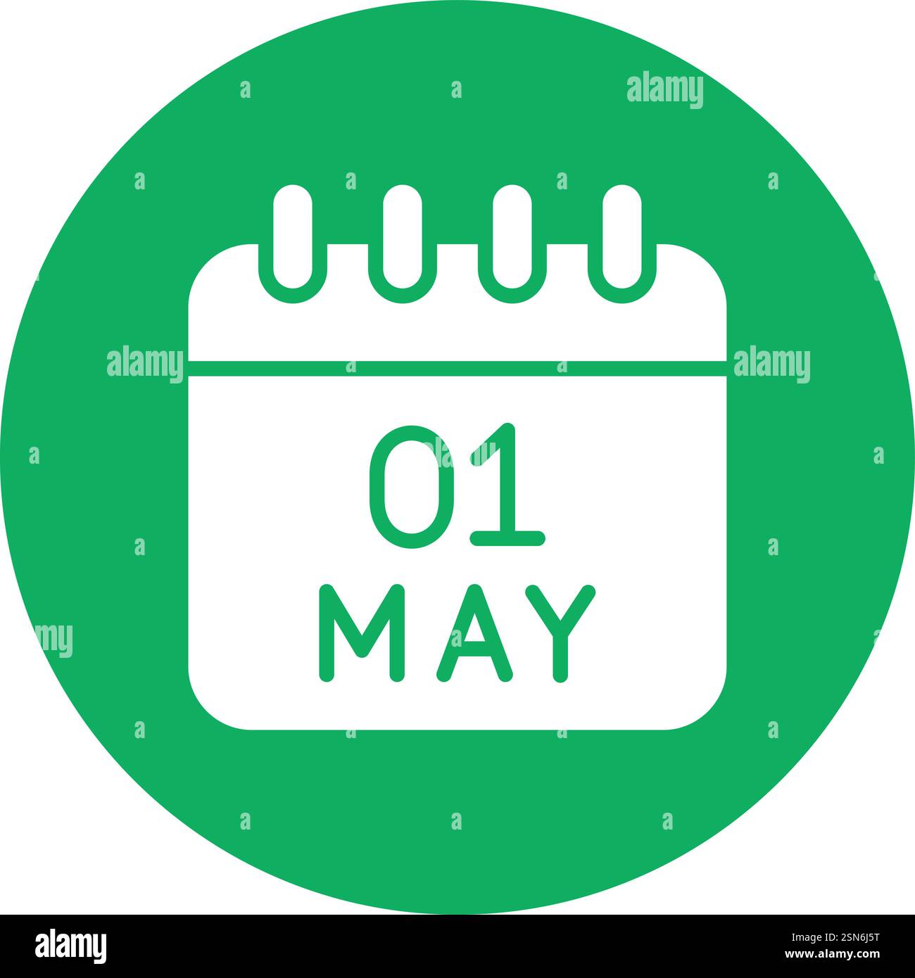 Calendar Vector Icon Design Illustration Stock Vector