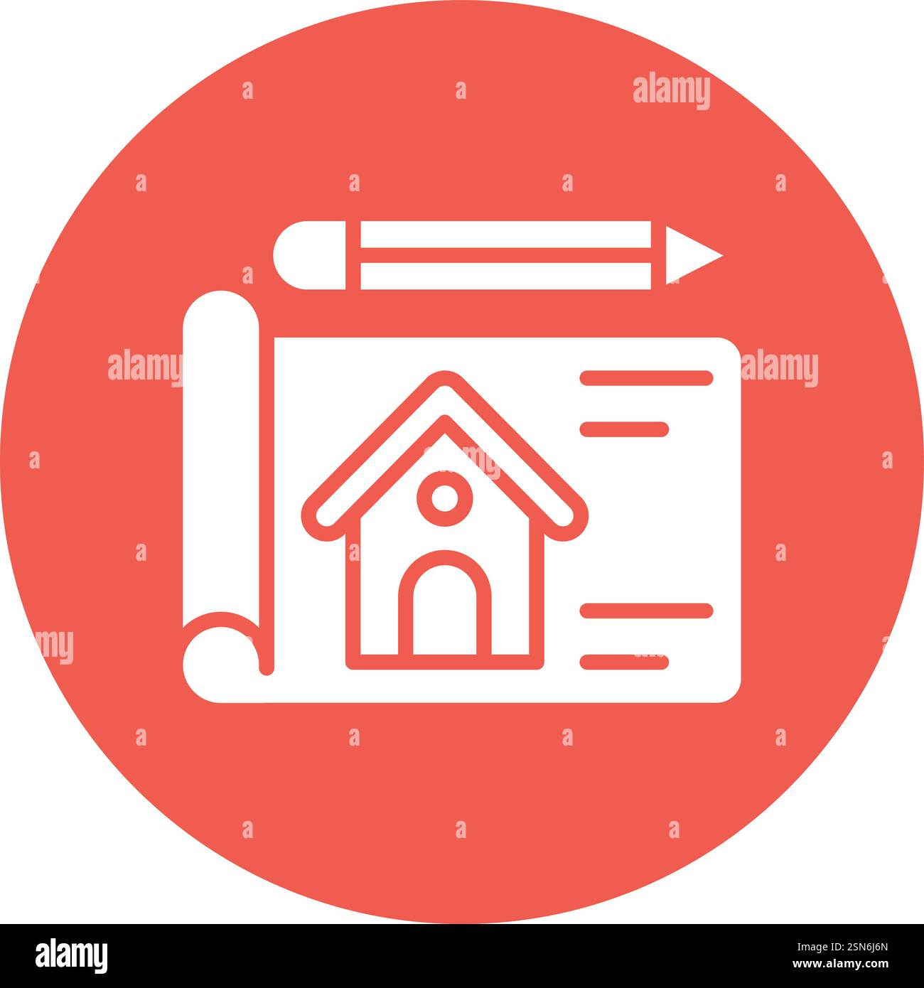 Planning Vector Icon Design Illustration Stock Vector