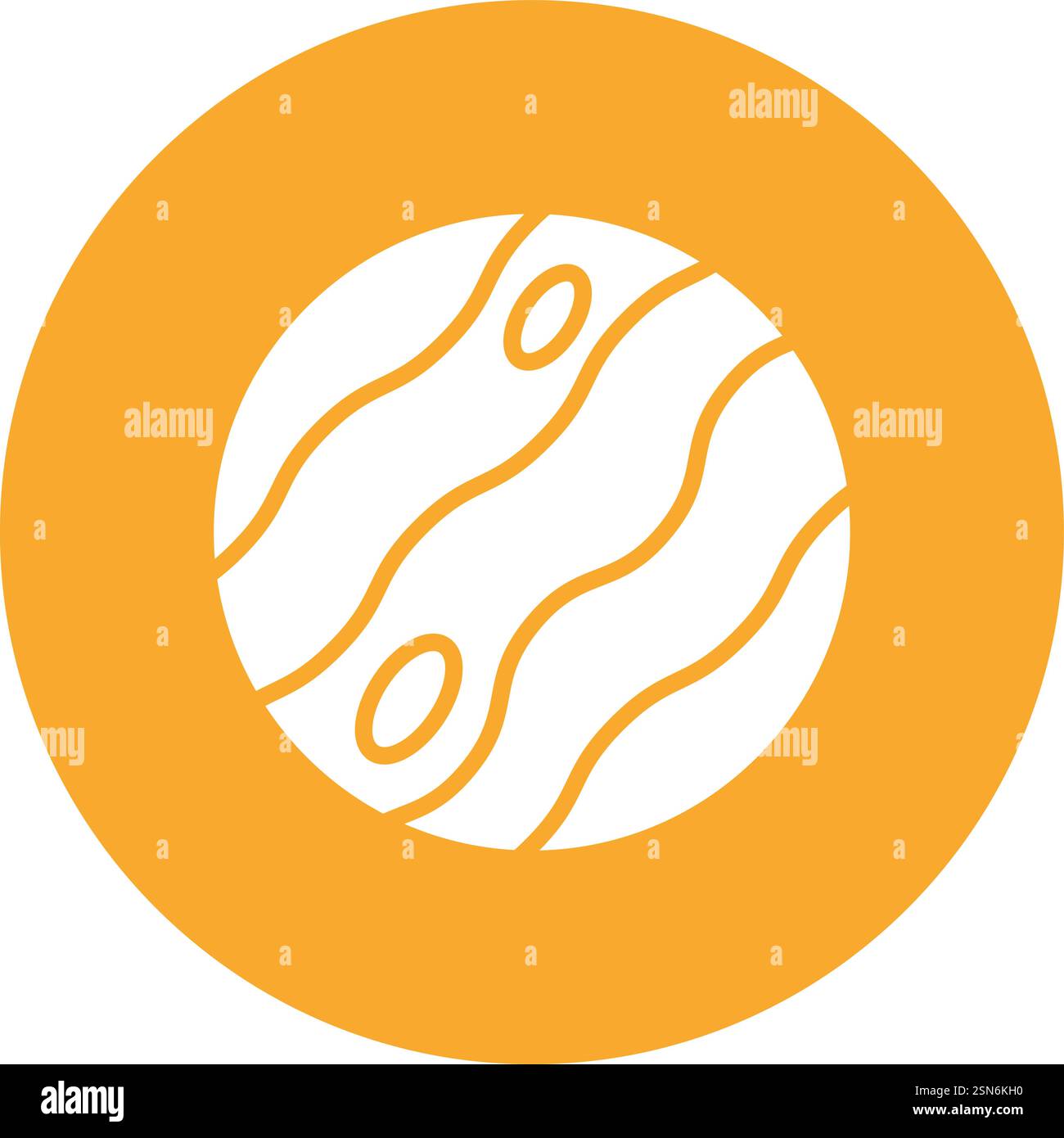 Uranus Vector Icon Design Illustration Stock Vector