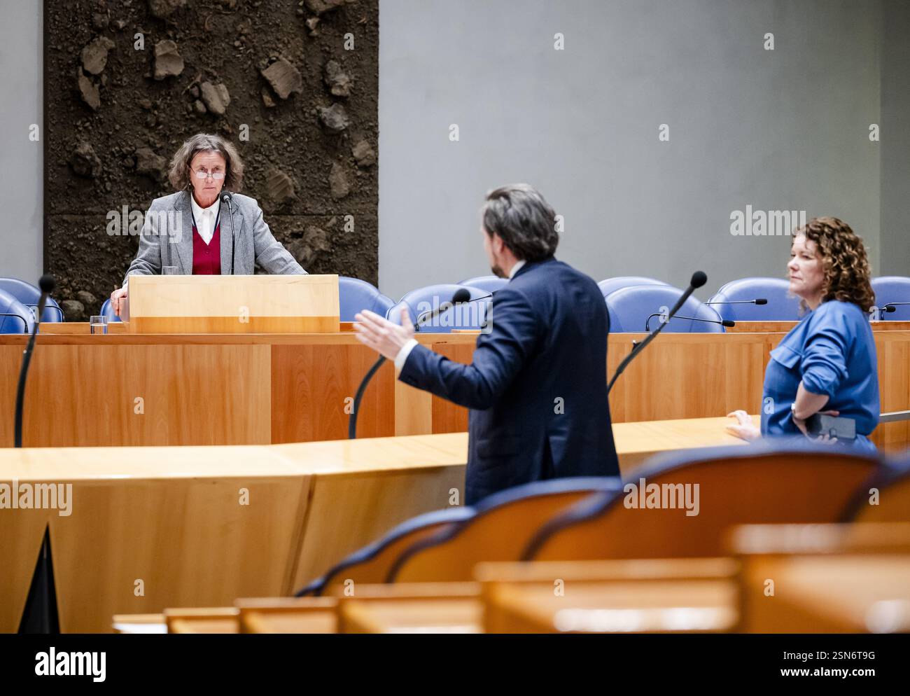 THE HAGUE - Marjolein Faber, Minister of Asylum and Migration, Diederik ...