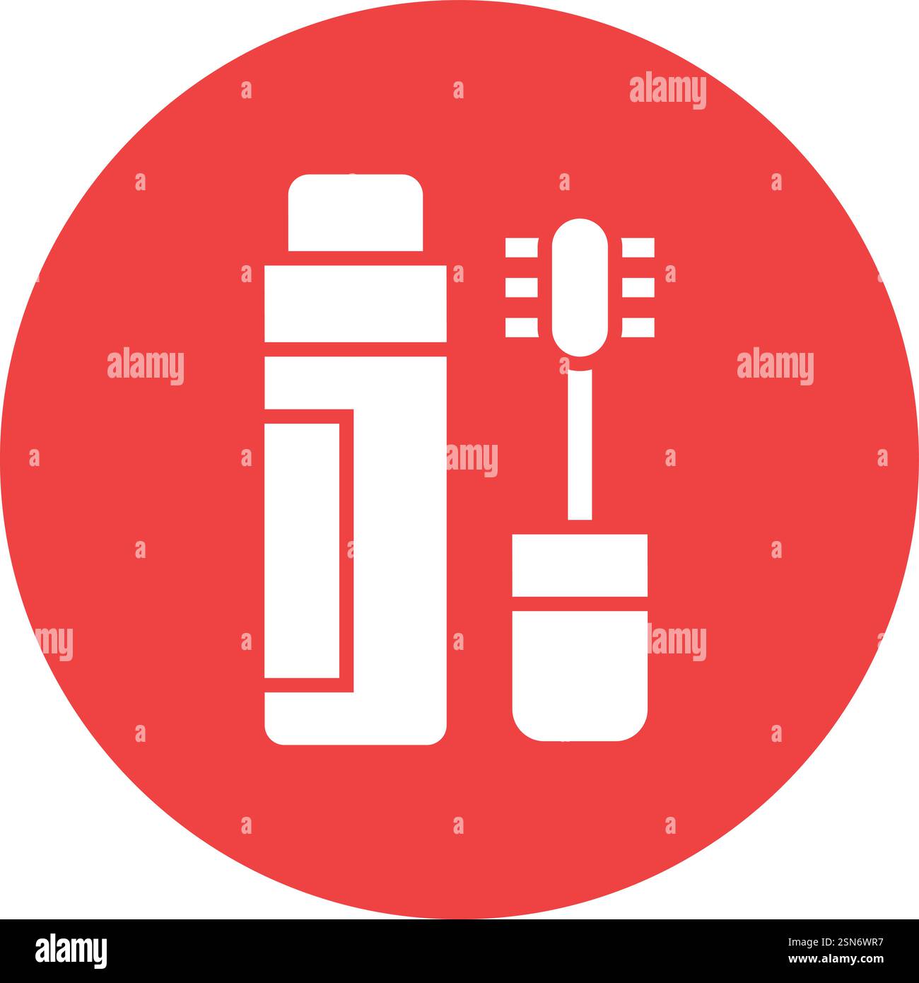 Mascara Vector Icon Design Illustration Stock Vector