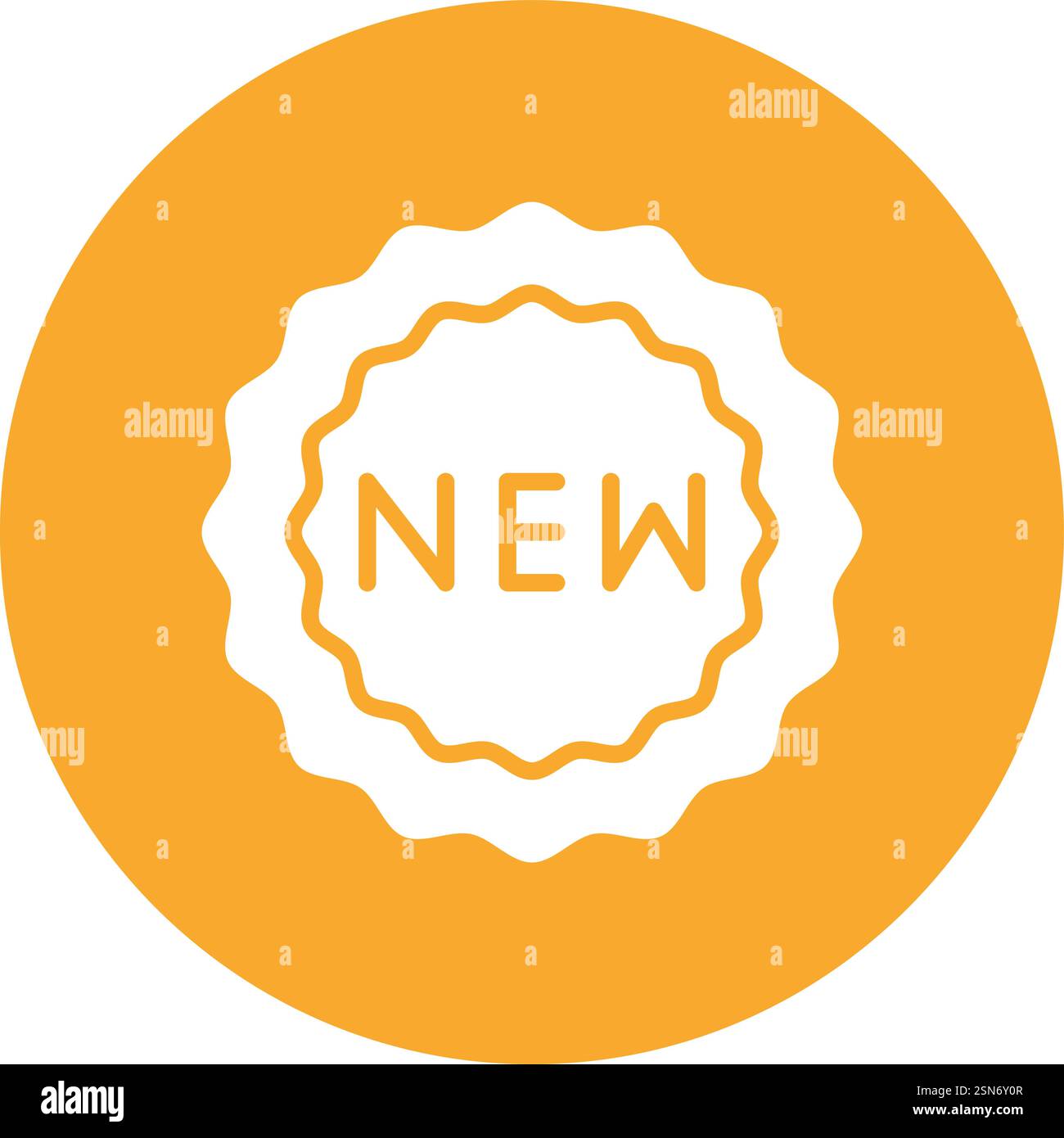 New Vector Icon Design Illustration Stock Vector