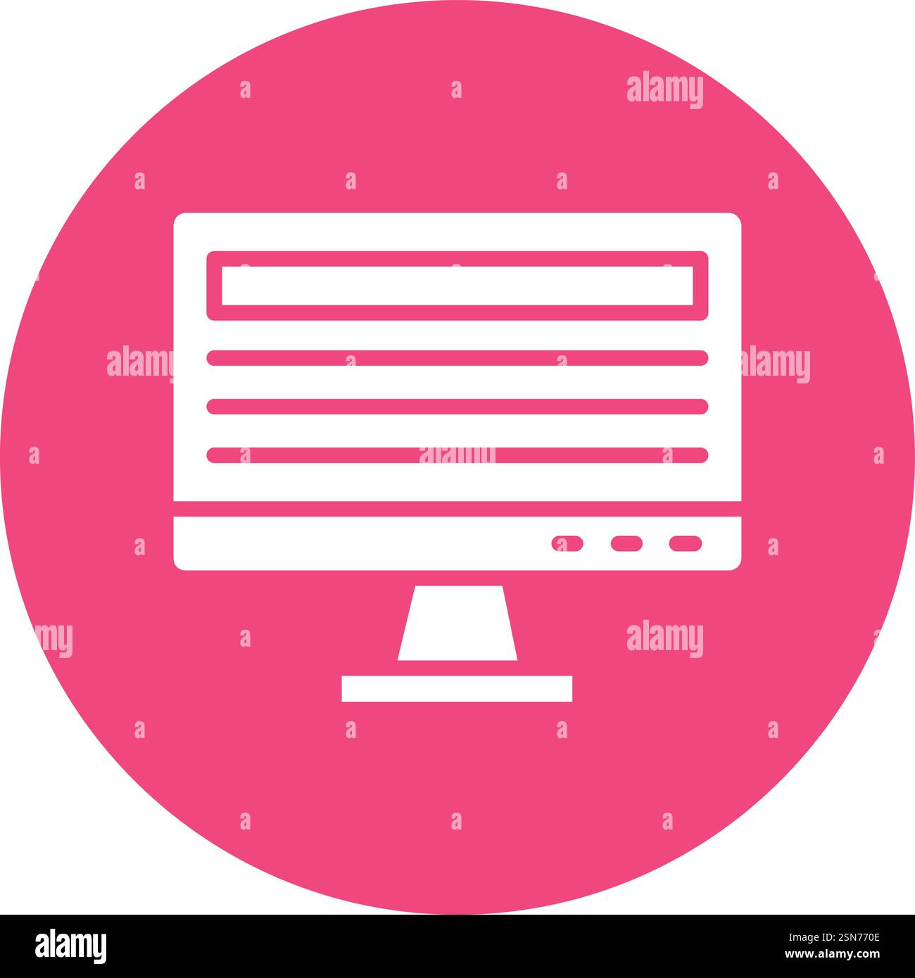 Booking online Vector Icon Design Illustration Stock Vector