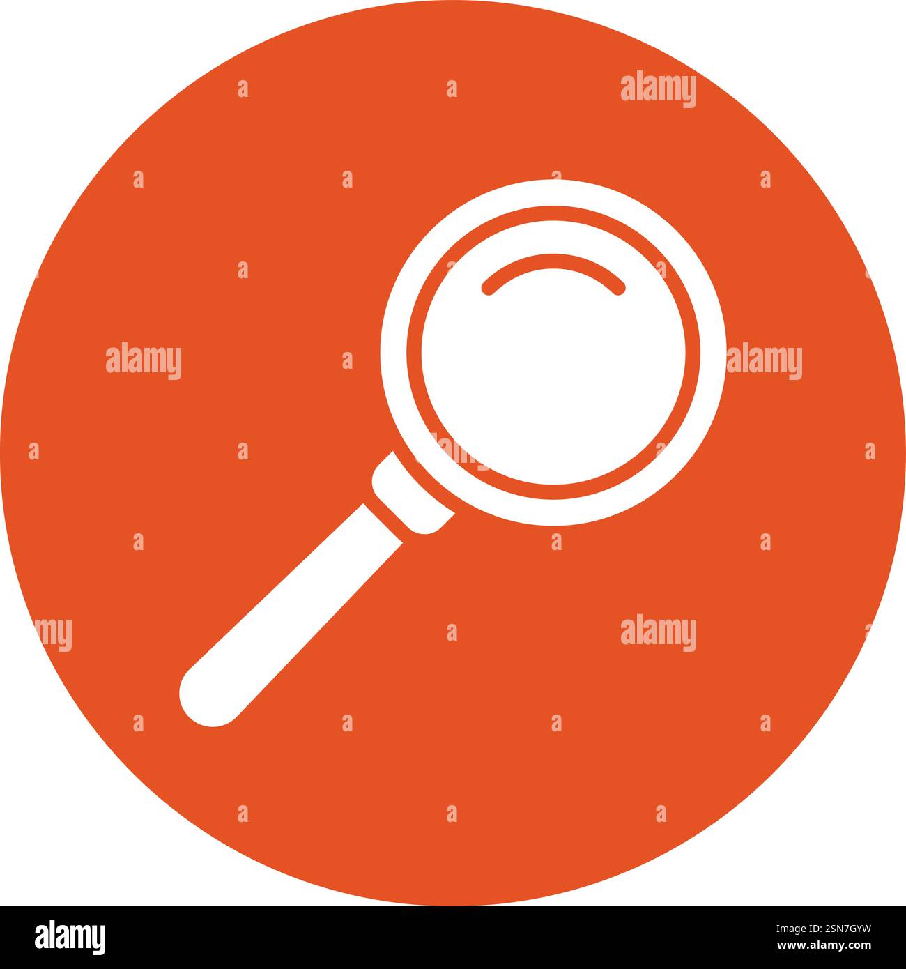 Online search Vector Icon Design Illustration Stock Vector