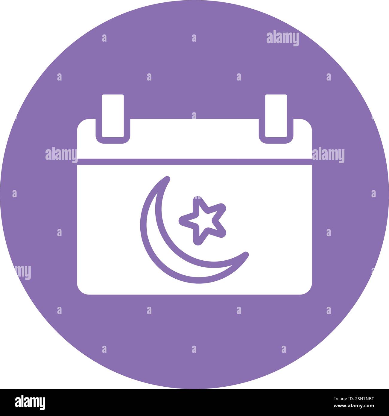 Calendar Vector Icon Design Illustration Stock Vector