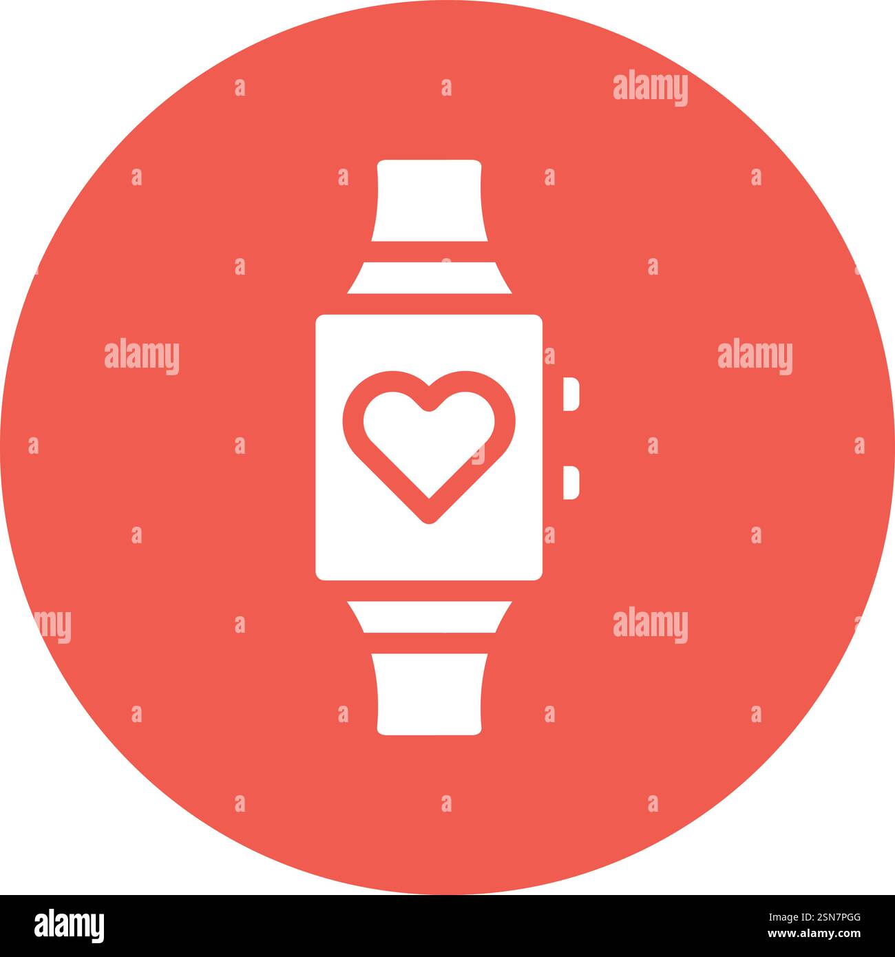 Smart watch Vector Icon Design Illustration Stock Vector