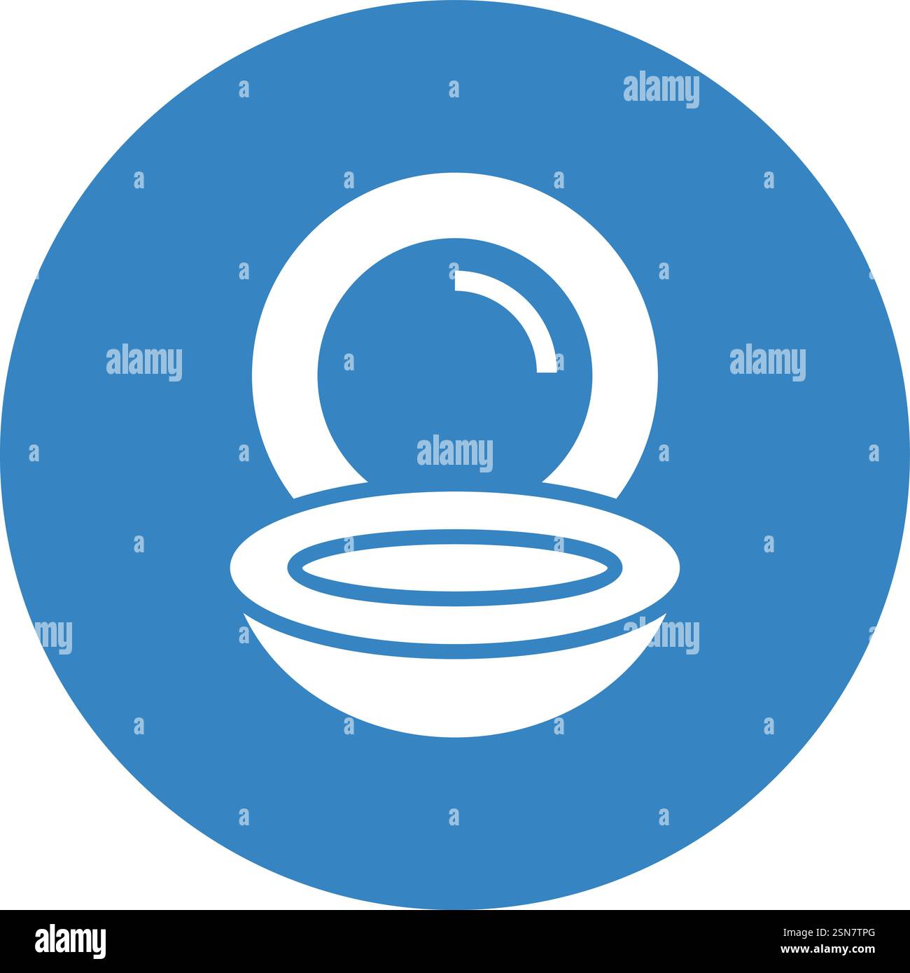 Powder Vector Icon Design Illustration Stock Vector