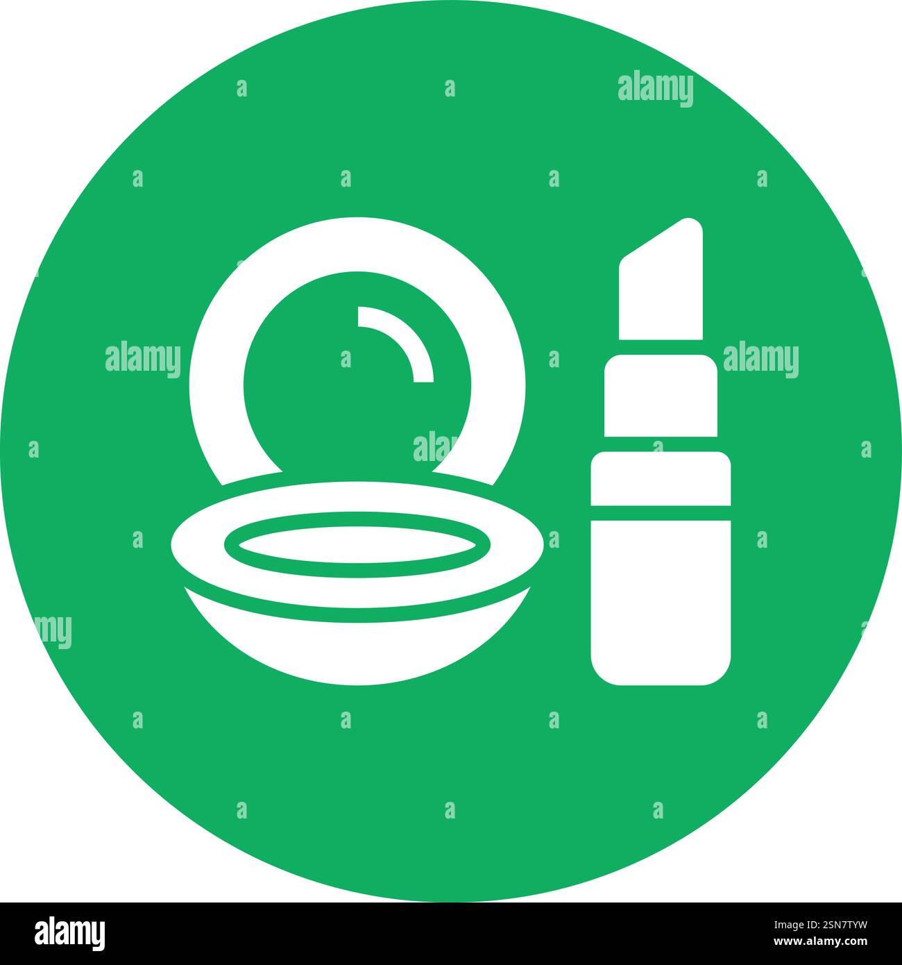 Makeup Vector Icon Design Illustration Stock Vector