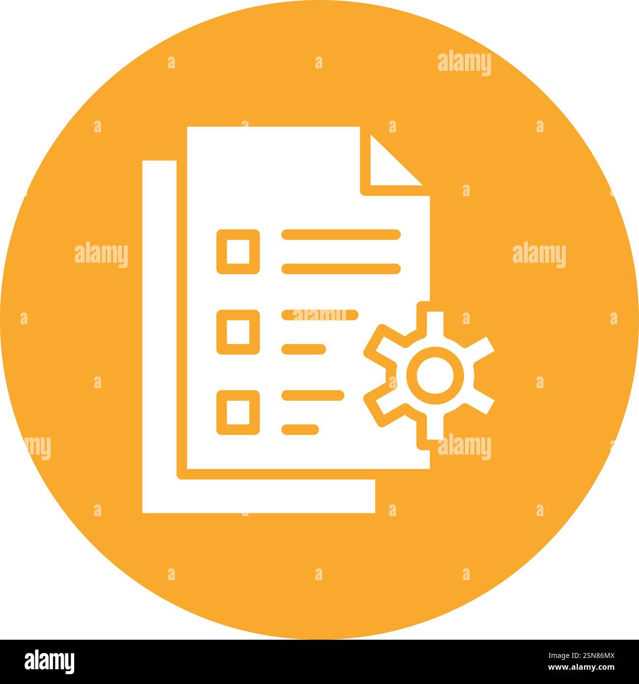 File management Vector Icon Design Illustration Stock Vector