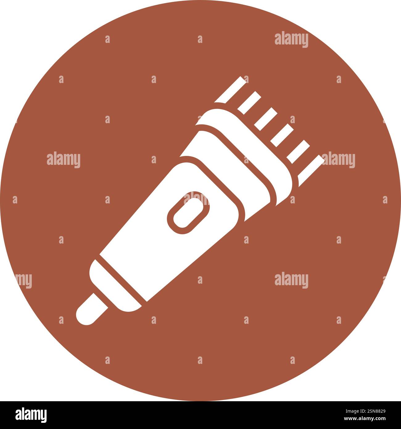 Hair clipper Vector Icon Design Illustration Stock Vector