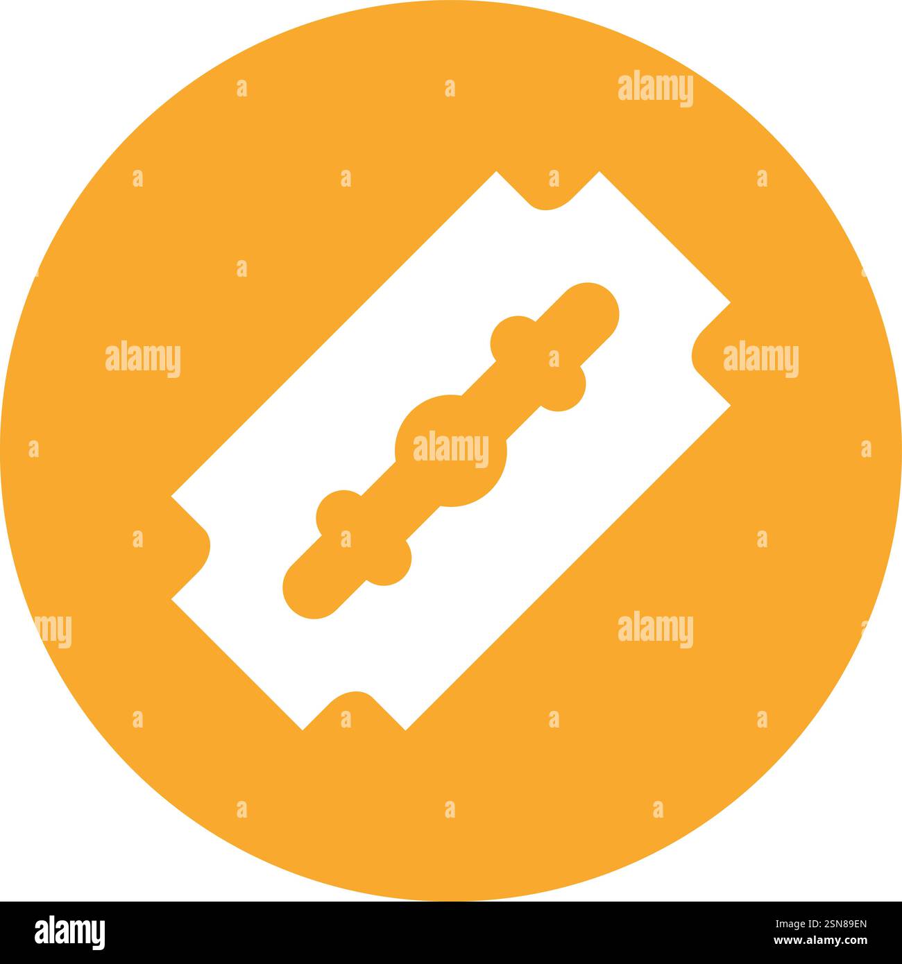 Blade Vector Icon Design Illustration Stock Vector