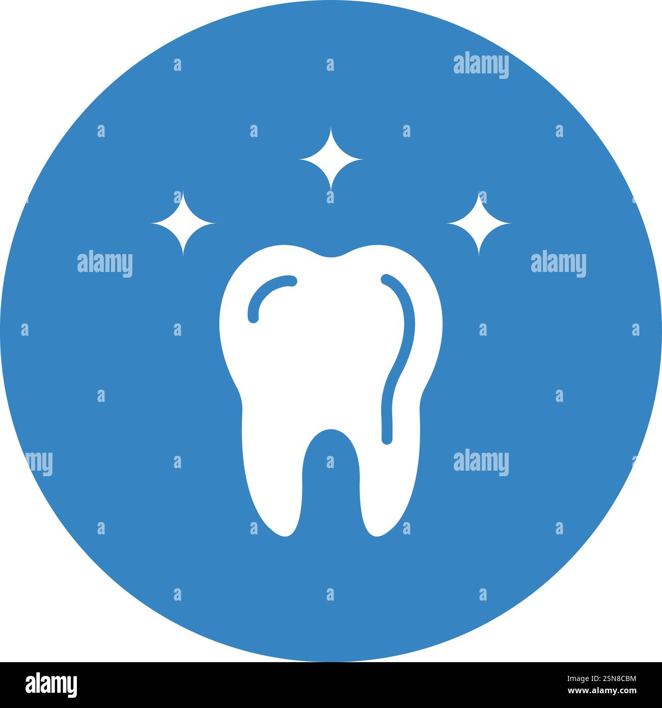 Teeth Vector Icon Design Illustration Stock Vector