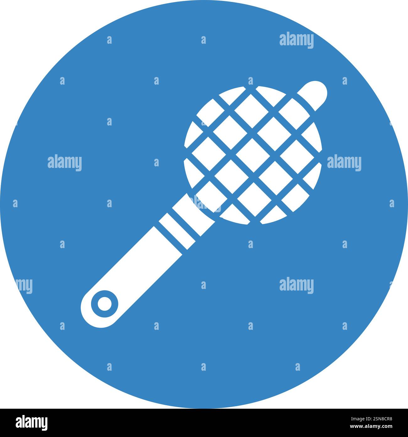 Tea Strainer Vector Icon Design Illustration Stock Vector